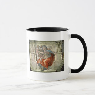 Caneca Teto da capela de Sistine: Sibyl Delphic