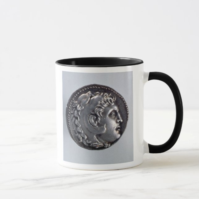 Caneca Tetradrachma que descreve Alexander o excelente (Direita)
