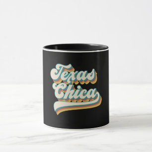 Caneca Texas Chica Retro Texas Chica