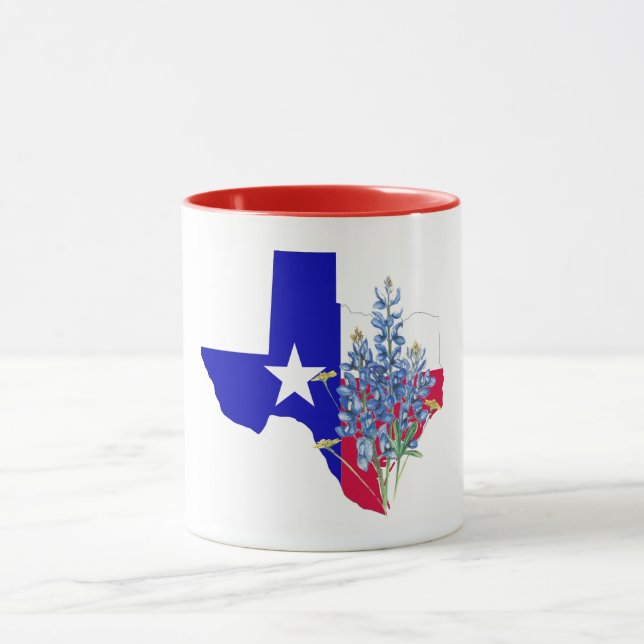 Caneca Texas e Bluebonnets (Centro)