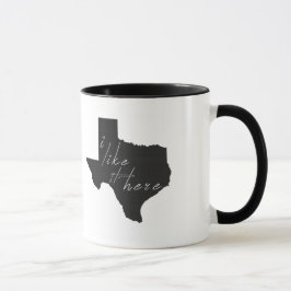 Caneca Texas Moldou Eu Gosto Daqui Texan Black Chalkboard
