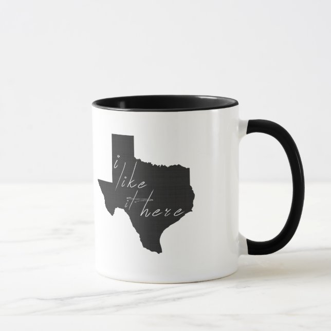Caneca Texas Moldou Eu Gosto Daqui Texan Black Chalkboard (Direita)