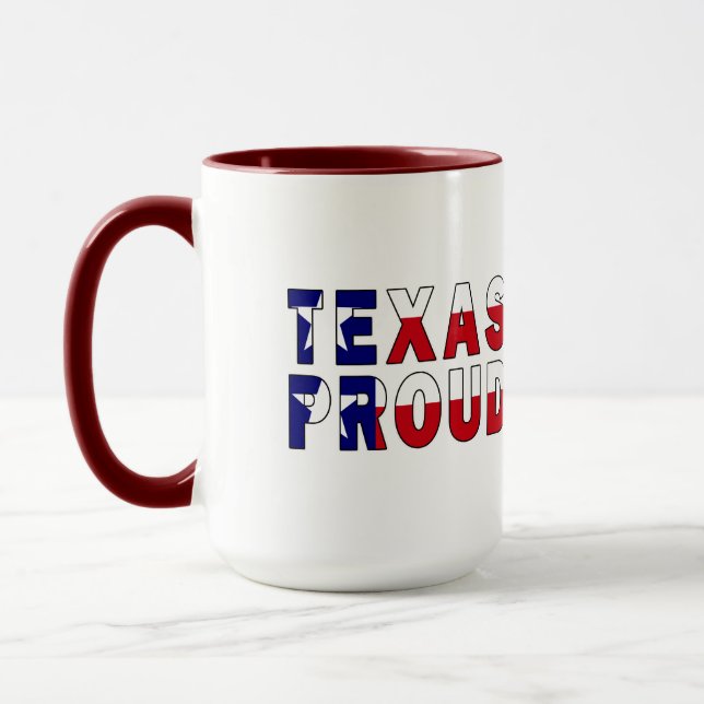 Caneca Texas Proud Flag (Esquerda)