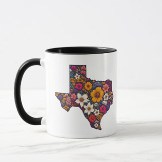 Caneca Texas Wildflower