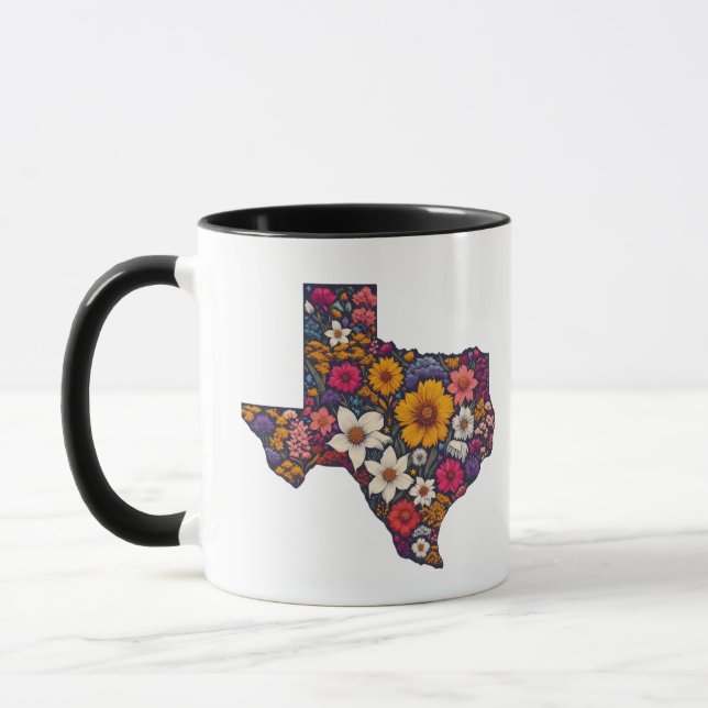Caneca Texas Wildflower (Esquerda)