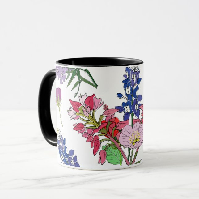Caneca Texas Wildflower Mug (Frente Esquerda)