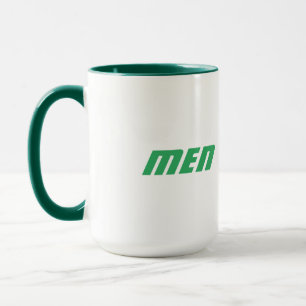 Caneca Texto Impresso com Nome de Homem com Cor Verde Caç
