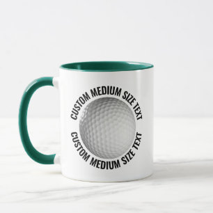 Caneca Texto Médio CAÇADOR VERDE Combo 11oz Golf Personal