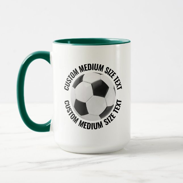 Caneca Texto Médio COMBO HUNTER GREEN 15oz Futebol Person (Esquerda)