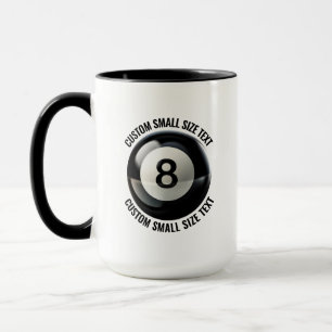 Caneca Texto Pequeno BLACK Combo 15oz Personalizado 8 Bol