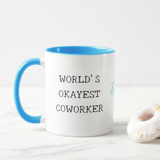 Caneca Texto personalizado do colaborador mais agradável