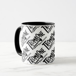 Caneca Texto Rough Trombone