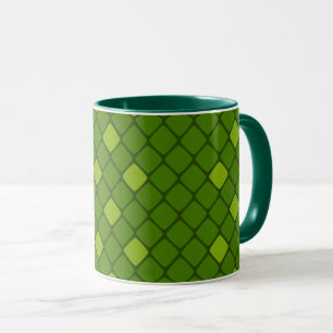 Caneca Textura de Cartoon Animal