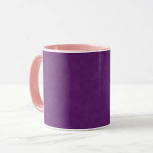 Caneca Textura de Denim Roxo,