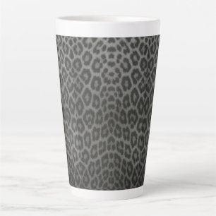 Caneca Textura e Padrão de Pele de Leopardo