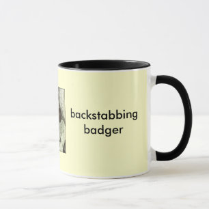Caneca texugo backstabbing
