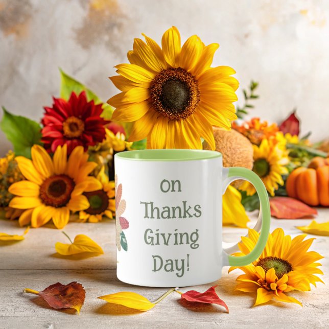 Caneca Thanksgiving Star (Criador carregado)