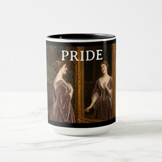 Caneca The 7 Satanic Virtues: Pride (Centro)