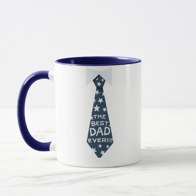 Caneca 'The Best Dad Ever' Father's Day Birthday Gift  (Esquerda)