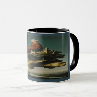 Caneca The Celestial Voyager Surreal Art