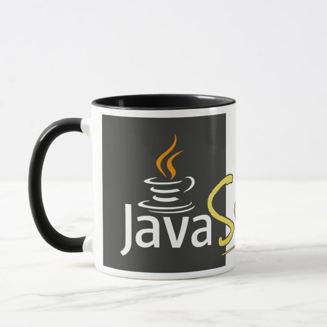 Caneca The Confusing JavaScript Mug - Black (Esquerda)