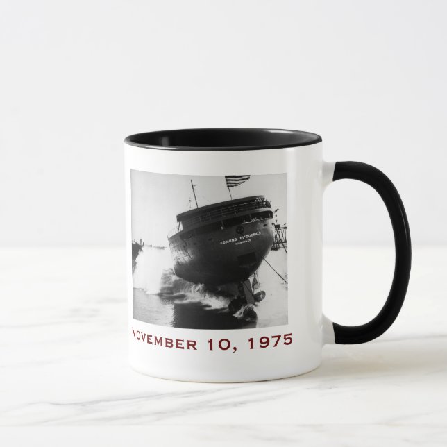 Caneca The Edmund Fitzgerald with Crew Names (Direita)