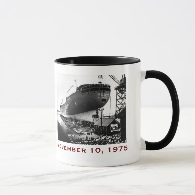 Caneca The Edmund Fitzgerald with Crew Names (Direita)