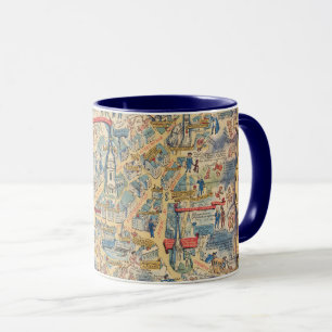 Caneca The Heart of Birmingham, England Map