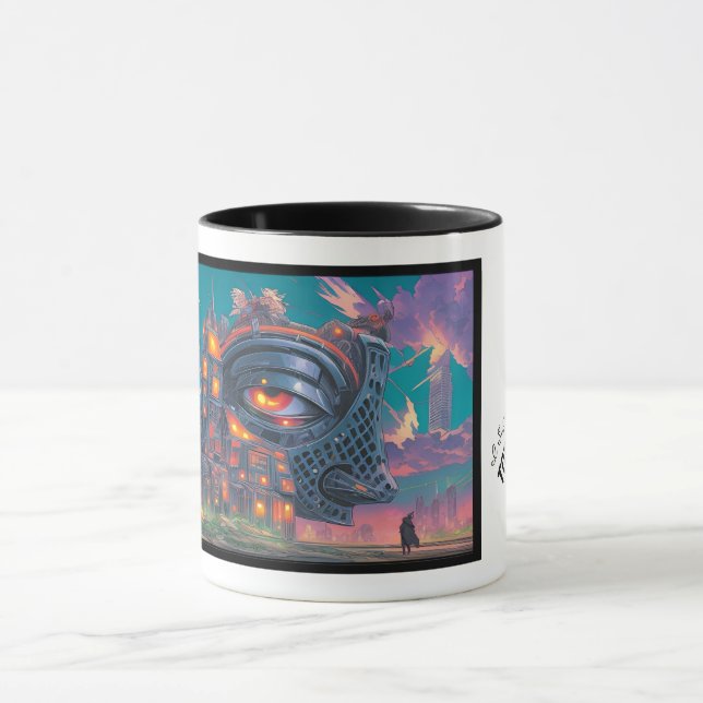 Caneca The house is unimpressed TAG MUG (Centro)