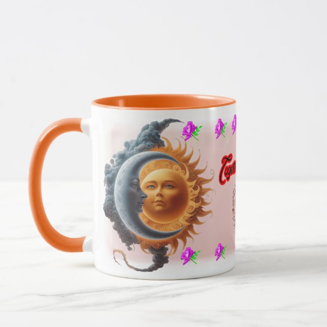 Caneca The Moon and the Sun's on a Ceramic Coffee (Esquerda)