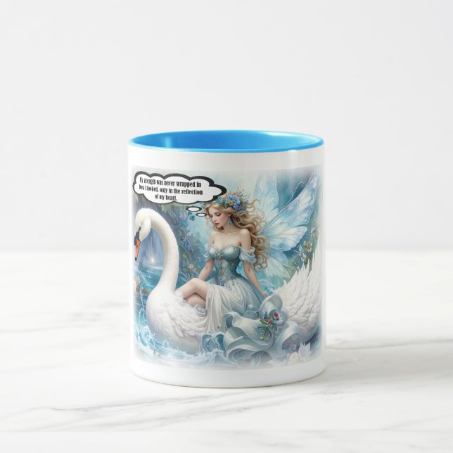 Caneca The Poetic Swan Rider Mug (Centro)