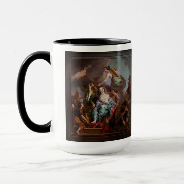 Caneca The Sacrifice of Iphigenia by Charles de La Fosse (Esquerda)