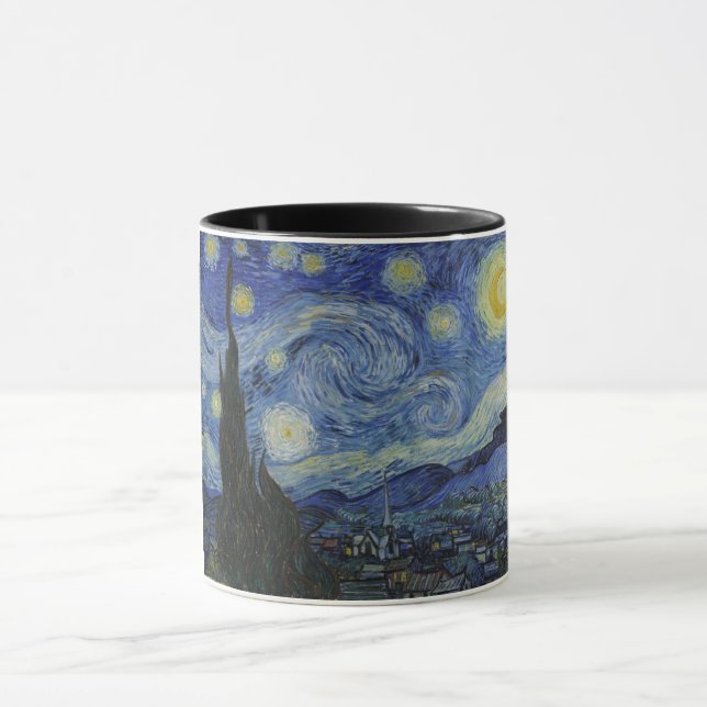 Caneca The Starry Night (Vincent van Gogh) (Famosa Arte) (Centro)