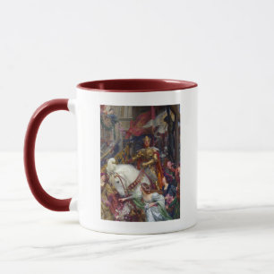 Caneca The Two Crowns c. 1900, por Sir Frank Dicksee