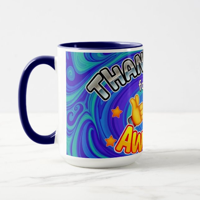 Caneca The Ultimate 'Thank You For Being Awesome' Gift (Esquerda)