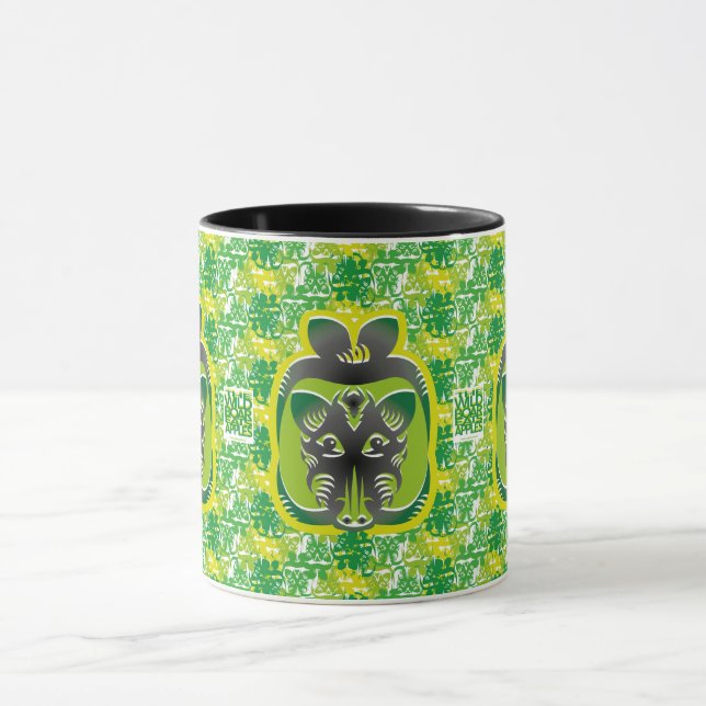 CANECA THE WILD BOAR EATS APPLES BY MASANSER (Centro)