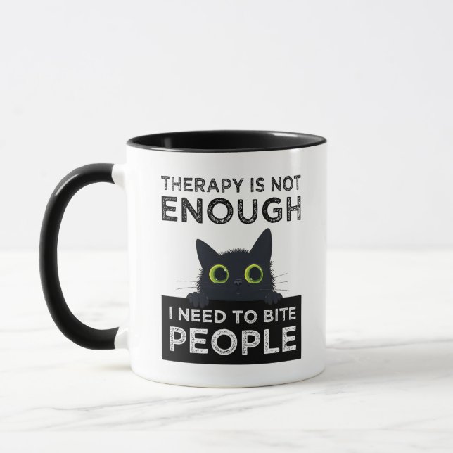 Caneca Therapy Is Not Enough - I Need To Bite People (Esquerda)