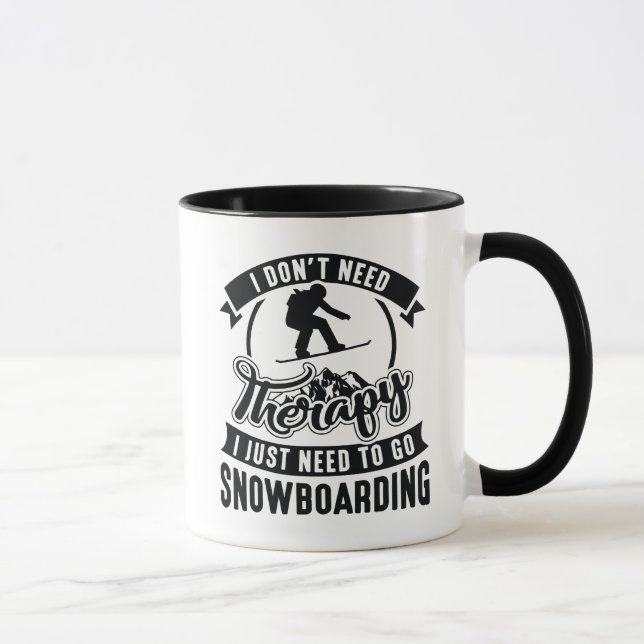 Caneca Therapy Snowboard (Direita)