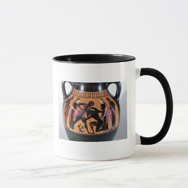 Caneca Theseus que luta o Minotaur (Direita)