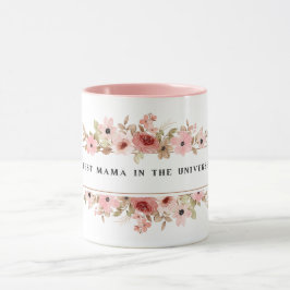 Caneca This floral Mama design features elegant botanical