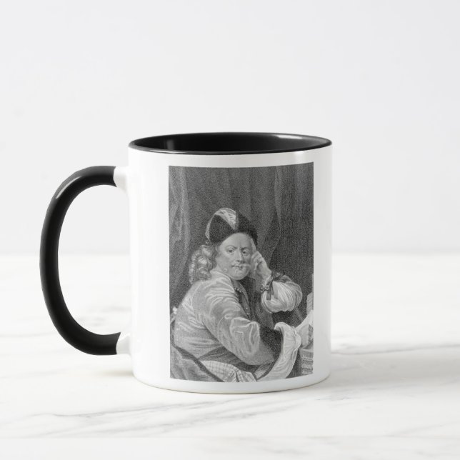 Caneca Thomas Killigrew, gravado por J.J Van antro Bergh (Esquerda)