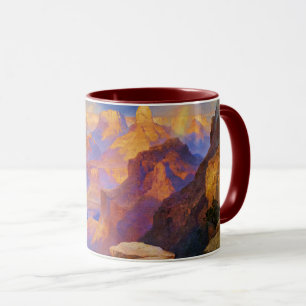 Caneca Thomas Moran, Grand Canyon com Arco-íris