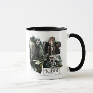 Caneca THORIN OAKENSHIELD™, BILBO BAGGINS™ E Gandalf Art