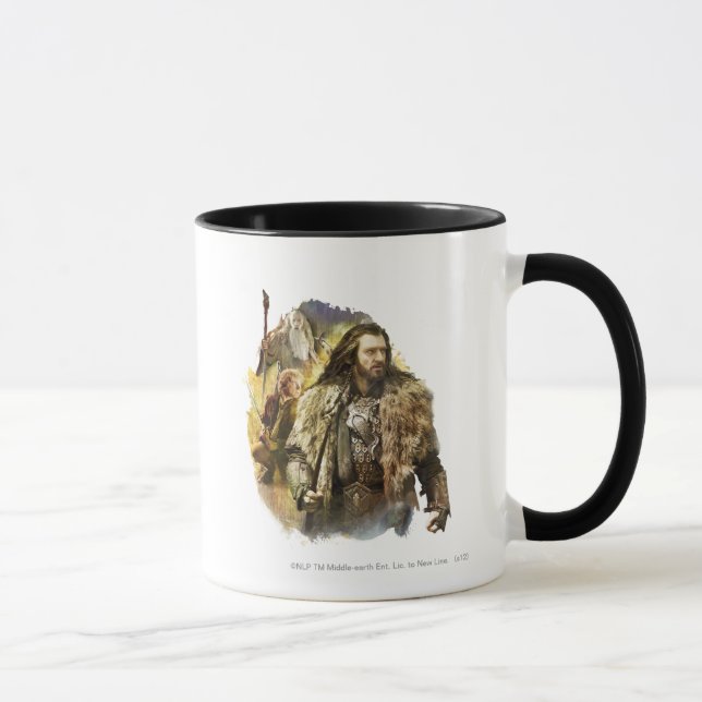 Caneca THORIN OAKENSHIELD™, BILBO BAGGINS™, Gandalf (Direita)