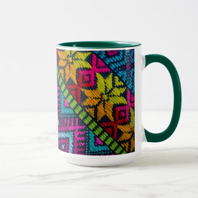 Caneca Threads De Tecidos Étnicos (Direita)