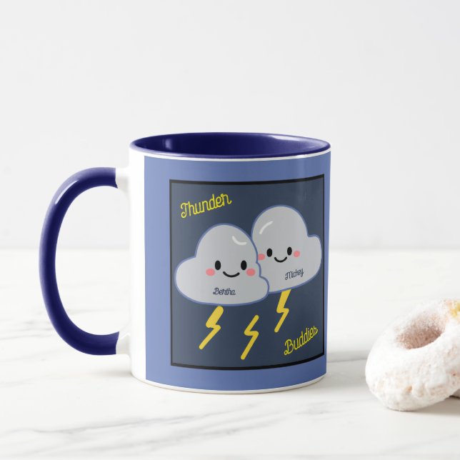 Caneca Thunder Buddies Customized (Com Donut)