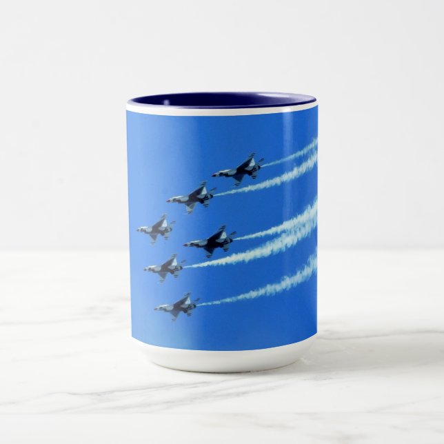 Caneca Thunderbird Jets (Seis) Flyby Mug (Centro)