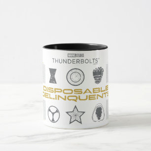 Caneca Thunderbolts*   Delinquentes descartáveis