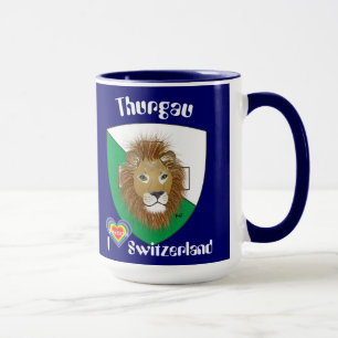 Caneca Thurgau Schweiz Suisse Svizzera Suiça Tasse