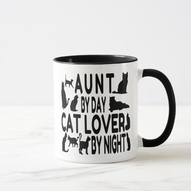 Caneca Tia ama Cats (Direita)